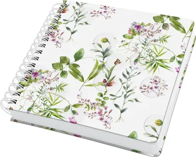 Produktbild von Spiral-Notizbuch Jolie blanko 234x215 Fairytale Garden 240 Seiten 120g Packung mit 2 Stück