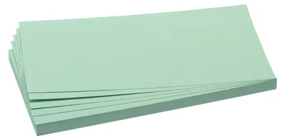 Produktbild von Franken UMZ 1020 19, Rechteck, Grün, Papier, 95 mm, 205 mm, 500 Blätter