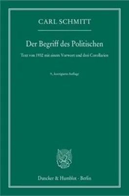 Image de Der Begriff des Politischen.