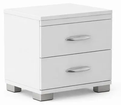 Immagine prodotto di Elegante set di mobili per camera da letto per ragazzi, composto da 4 elementi: letto e contenitori per riporre oggetti