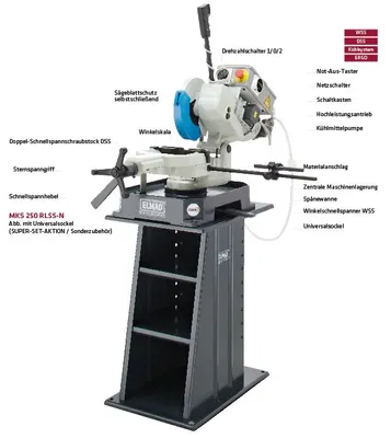 Image de Scie circulaire à métaux MKS 300 RLSS-N