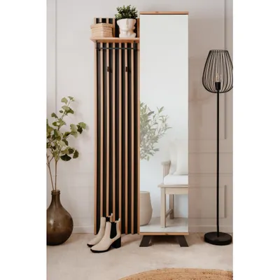 Produktbild von Garderobenschrank Garderobenpaneel Medan | Artisan Oak / Anthrazit