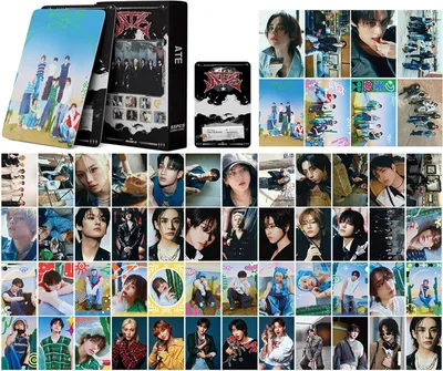 Produktbild von Stray Kids Lomo-Karten 54 Stück - Set mit Kpop Fotokarten von Stray Kids - ATE neues Album - Sammelkarten - StrayKids Fans Must-Have mit er Lieferung