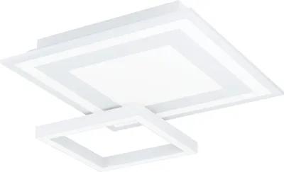 Immagine prodotto di Plafoniera Moderna Savatarila-Z Acciaio Bianco 4 Luci Led Integrato 2,7W