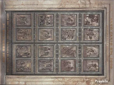 Produktbild von Briefmarken Vatikanstadt 1999 Mi 1311-1318 Kleinbogen (kompl.Ausg.) gestempelt Heiliges Jahr 2000