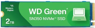 Produktbild von WD Green SN350 NVMe SSD WDS200T3G0C - SSD - 2 TB - intern - M.2 2280 - PCIe 3.0 x4 (NVMe)