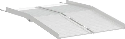 Immagine prodotto di vidaXL Rampa per sedie a rotelle 270 kg argento 270 kg alluminio