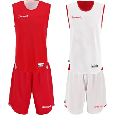 Produktbild von Spalding Doubleface Kids Set - rot/weiß - Größe: XXXS, 300401001