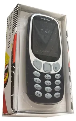 Productafbeelding van Nokia 3310, Standaard formaat, Dual SIM, 6,1 cm (2,4 inch), 2 MP camera, 1200 mAh batterij, Blauw
