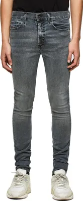 Produktbild von Diesel D-Reeft Jogg 069RD Herren Jeans Hose Joggjeans Skinny