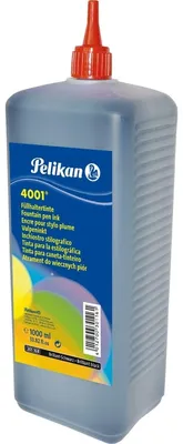 Produktbild von Tinte 4001 brillant-schwarz 1000ml Packung mit 12 Stück