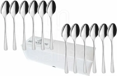 Produktbild von Picard & Wielpütz - 12 Kaffeelöffel - Serie Casino - Edelstahl - poliert - spülmaschinenfest, Size:12 Stück