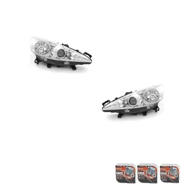 Produktbild von Scheinwerfer + Osram Night Breaker Laser passend für Peugeot 207 06- Set L R 620896 620696 Johns