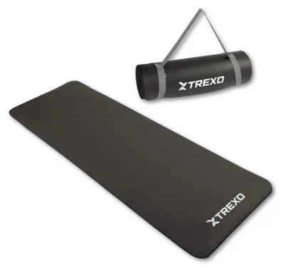 Obrázok produktu pre Cvičebná podložka z materiálu NBR, rozmer 183 x 61 cm, hrúbka 15 mm, s protišmykovou povrchovou úpravou, určená na cvičenie