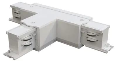 Immagine prodotto di Connettore A T Destro Plastica Bianco