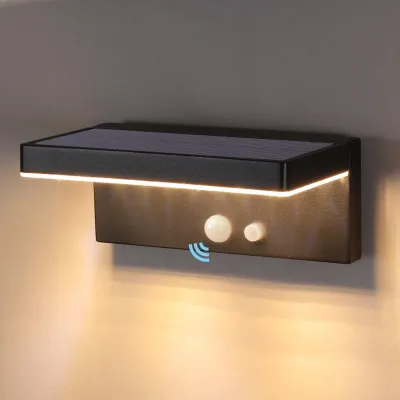 Obrázek produktu pro Venkovní solární lampa s pohybovým senzorem a 3 režimy