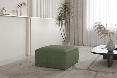 Productafbeelding van Design fauteuil CELES PREMIUM, 65x65 cm, bekleed met stof Scala in de kleur Forest