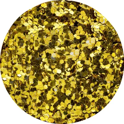 Produktbild von Glorex  Glitter grob gold 10 g