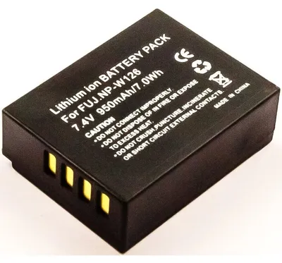 Produktbild von Akku für Fujifilm X-T200 Li-Ion 7,4 Volt 800 mAh schwarz
