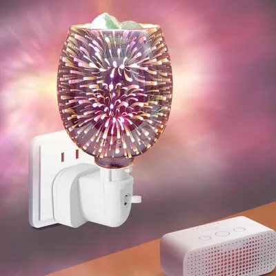 3D-Aromatherapie-Lampe, 220 V, 10 W, Glas, Duftlampe