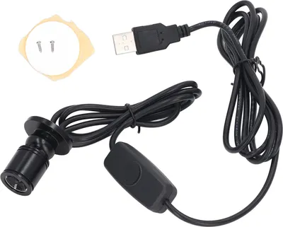 Obrázek produktu pro 5V mini reflektory Jasný, USB stmívatelný LED reflektor s 2 m kabelem pro verandy výloh, vitríny na šperky