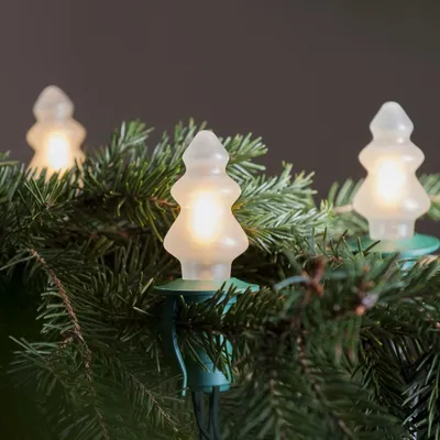 Immagine prodotto di Set albero LED Exihand, bianco, TVP-12 + 12 lampadine a incandescenza, 20 V/0,2 W, espandibile