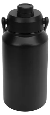 Isolierflasche 2,3L 316 Edelstahl Thermoflasche schwarz