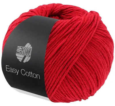 Produktbild von Lana Grossa - Easy Baumwolle 0026 dunkelrot