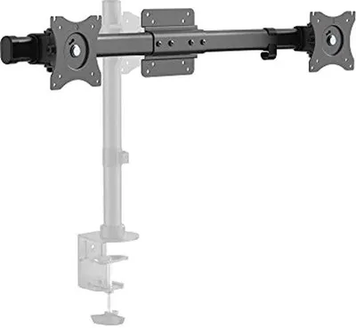 Productafbeelding van Dubbele Monitor Houder voor 2 Monitoren 13-27 Inch - Verstelbare Desk Mount met Kabelbeheer