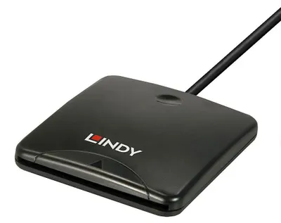 Produktbild von Lindy USB 2.0 Chipkartenleser (43407)