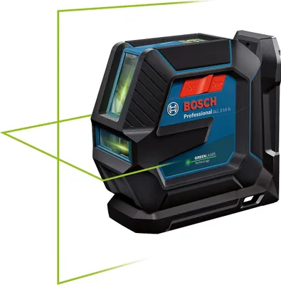 Zdjęcie produktu dla Bosch GLL 2-15 G Professional, IP64, 1,5 V, 570 g