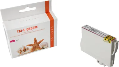 Produktbild von magenta Tinte 4.2-T05534010 kompatibel mit Epson T05534010 [ T0553 ]