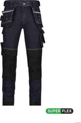 Produktbild von Dassy Stretch-Arbeitsjeans Melbourne 200953 CO93 Gr. 53-STANDARD blau
