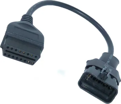 Image de Câble adaptateur de diagnostic OBD 2 mâle à 10 broches Tech 2 II 16 broches pour OPEL
