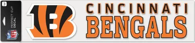 Produktbild von NFL Perfect Cut XXL Aufkleber 10x40cm Cincinnati Bengals
