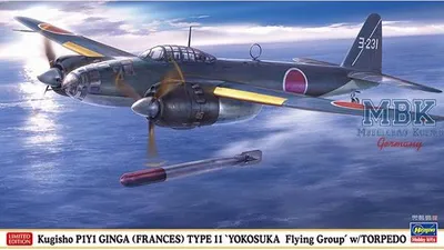 Productafbeelding van HASEGAWA HAS02494 Kugisho P1Y1 Ginga (Frankrijk), Type 11