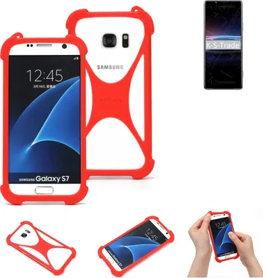 Produktbild von K-S-Trade Handy-Hülle kompatibel mit Sony Xperia PRO-I Schutz-Hülle Bumper Silikon Schutz Hülle Cover Case Silikoncase Silikonbumper TPU Softcase