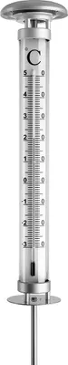Image de Thermomètre de jardin TFA avec éclairage solaire résistant aux intempéries