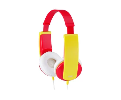 Produktbild von JVC HA-KD5, Kabelgebunden, 15 - 23000 Hz, Musik, 122 g, Kopfhörer, Rot, Gelb