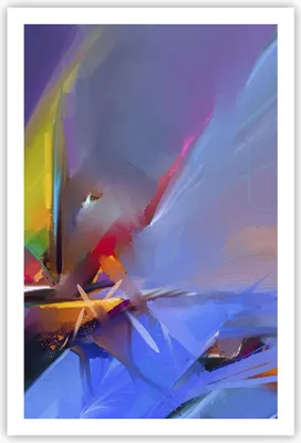 Produktbild von Poster - Poster ohne Rahmen - Abstraktion modern - 61x91,5 cm - Wand Bild - Wanddeko - Wandbilder - Kunstposter - Wandposter - Bilder - Kunstdruck - Wanddekoration - Wandbild - P2XPA61x91-4030