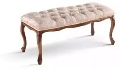 Image de Mobilier de salle à manger, banc, banc rembourré, banc en bois, rembourré, tissu, tabouret, rose