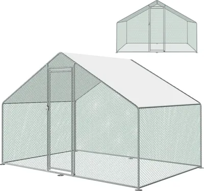 Produktbild von Volierenkäfig für Hühner 309x200x205cm