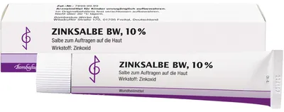 Immagine prodotto di Bombastus Zinc Ointment BW, 10% agente di guarigione delle ferite, 50 ml di unguento