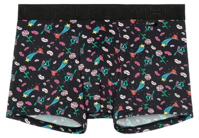 Produktbild von HOM Limited Edition Herren Boxer Brief Amour Black Print
