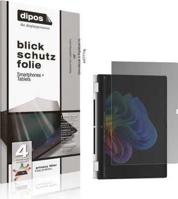 Produktbild von Blickschutzfolie für HP OmniBook X FlipNGAI16-as0771ng matt Schutzfolie Folie Display Schutz dipos