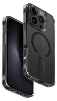 Zdjęcie produktu dla Uniq Eleva, Pokrowiec, Apple, iPhone 16 Pro, 16 cm (6.3"), Czarny
