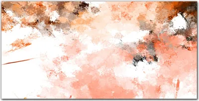 Produktbild von Coloray Küchenrückwand 100x50 Spritzschutz aus Glas - Abstrakte Kunst Blätter