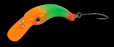 Produktbild von FTM Wobbler Masu 1,2g 2,9cm - Forellenwobbler, Farbe:orange/grün/rot