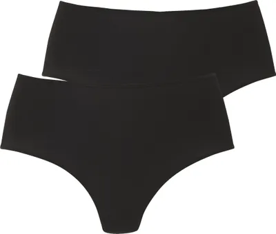 Produktbild von LASCANA High-Waist-String schwarz Größe 40/42