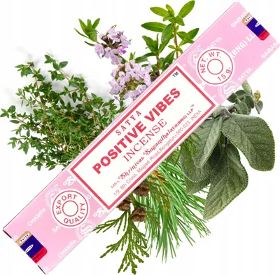 Produktbild von Satya Positive Vibes Räucherstäbchen 15g